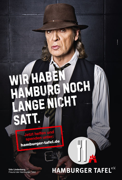 Hamburger Tafel Udo Lindenberg